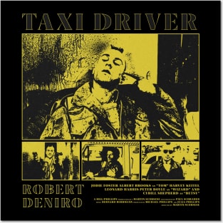 taxi driver Posters and Art